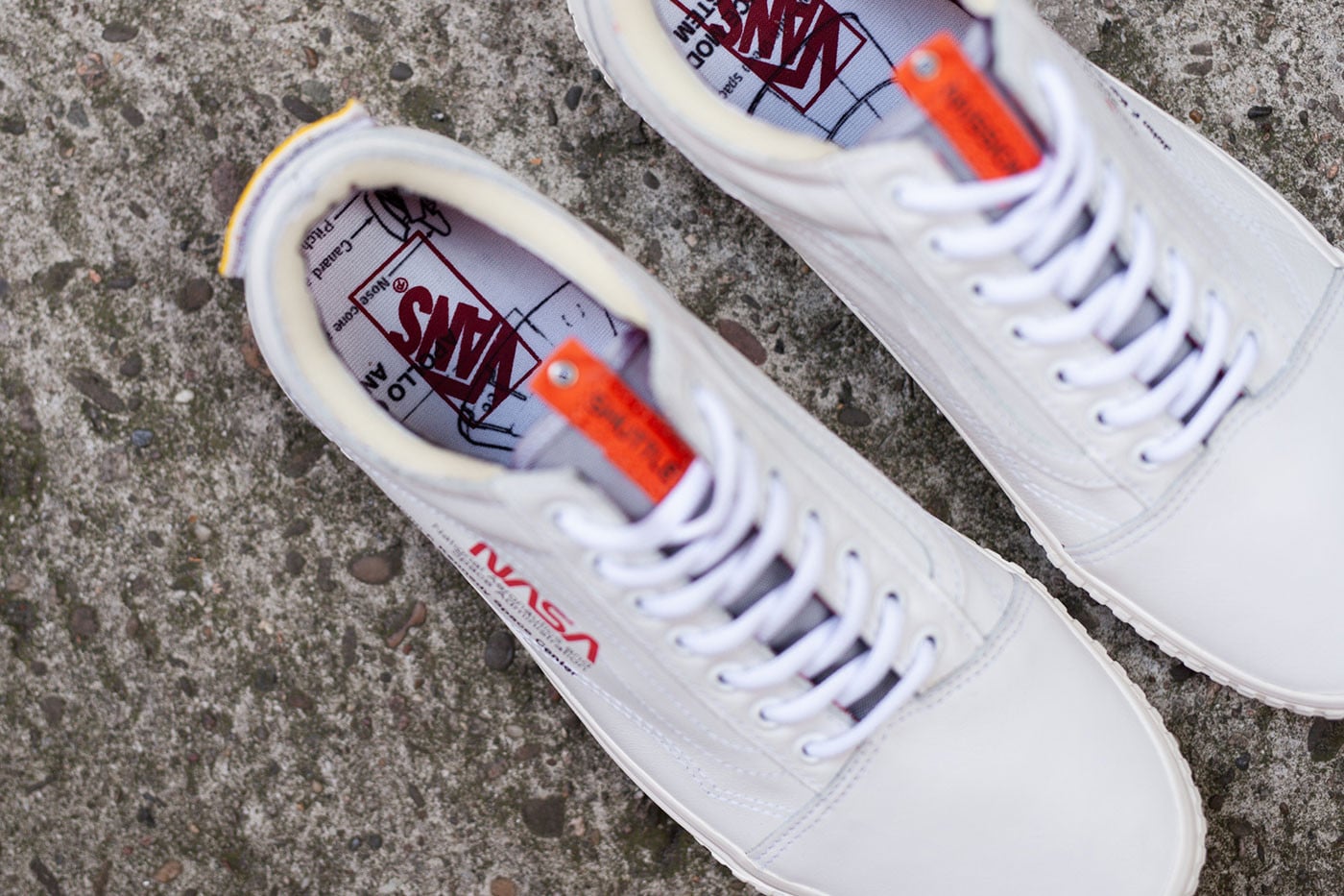 NASA x Vans Old Skool Space Voyager True White VA38G1UPA